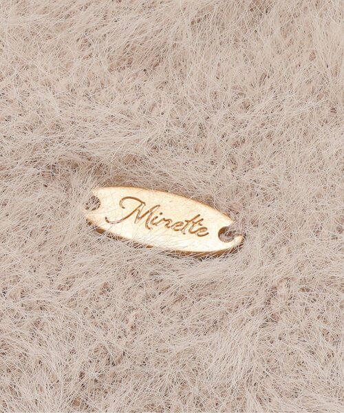 apres les cours（アプレレクール）の「シャギーバケットハット（ハット・キッズ・アイボリー/ベージュ・50/54）」の4枚目の写真