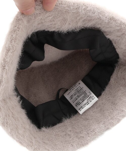 apres les cours（アプレレクール）の「シャギーバケットハット（ハット・キッズ・アイボリー/ベージュ・50/54）」の22枚目の写真