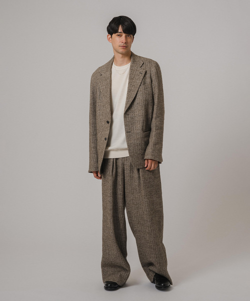 m's braque（エムズブラック）の「Ms BRAQUE for BOUCLE リネンウール