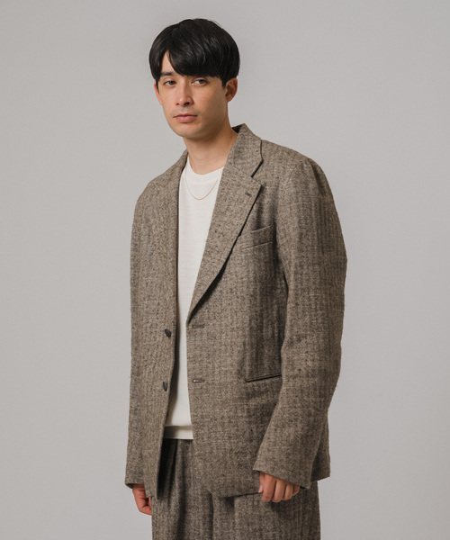 m's braque（エムズブラック）の「Ms BRAQUE for BOUCLE リネンウール