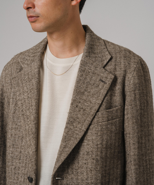 m's braque（エムズブラック）の「Ms BRAQUE for BOUCLE リネンウール