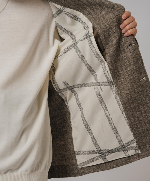 m's braque（エムズブラック）の「Ms BRAQUE for BOUCLE リネンウール