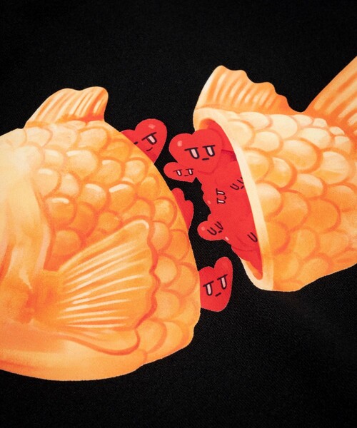 FREAK'S STORE(フリークスストア)の「Kurt Wu/カート ウー 別注 “TAIYAKI” crew SWEAT/クルーネックスウェット(スウェット・メンズ・ホワイト/グレー/ブラック・LARGE/MEDIUM/X-LARGE)」の17枚目の写真