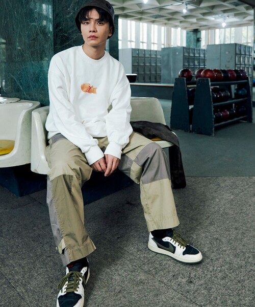 FREAK'S STORE(フリークスストア)の「Kurt Wu/カート ウー 別注 “TAIYAKI” crew SWEAT/クルーネックスウェット(スウェット・メンズ・ホワイト/グレー/ブラック・LARGE/MEDIUM/X-LARGE)」の21枚目の写真