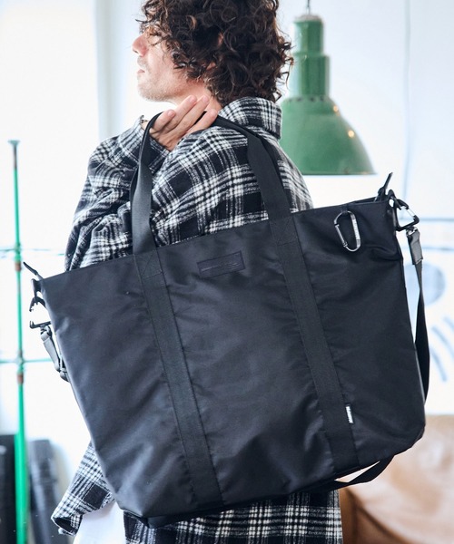 ADAMPATEK/firm polyester tote bag/ポリエステルビッグトートバッグ（トートバッグ）｜ADAM PATEK（アダムパテック）