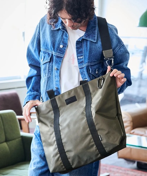 ADAMPATEK/firm polyester tote bag/ポリエステルビッグトートバッグ（トートバッグ）｜ADAM PATEK（アダムパテック）