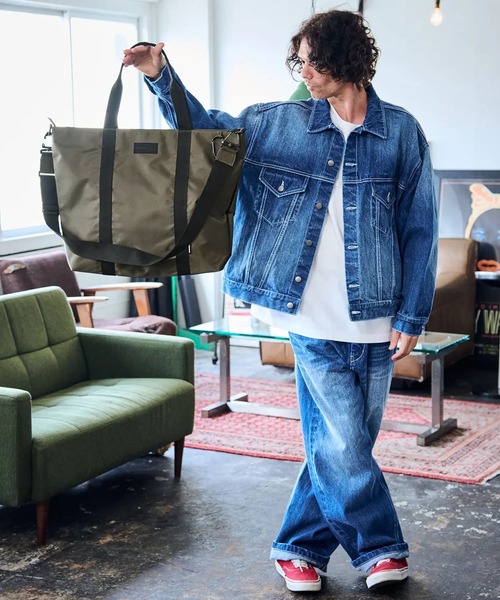 ADAMPATEK/firm polyester tote bag/ポリエステルビッグトートバッグ（トートバッグ）｜ADAM PATEK（アダムパテック）