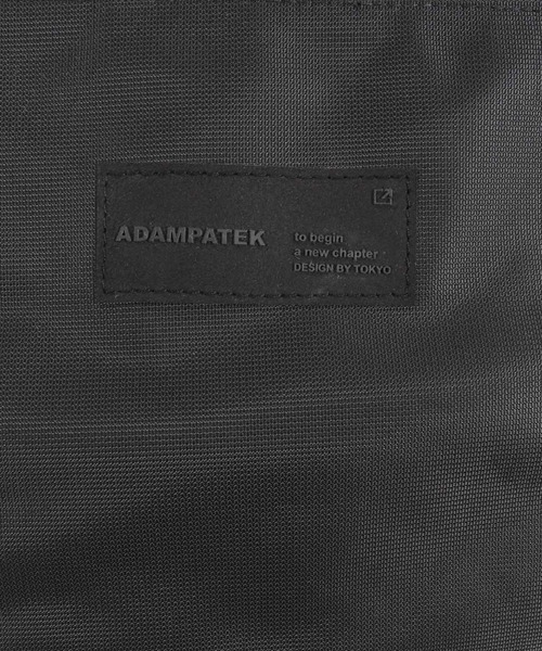 ADAMPATEK/firm polyester tote bag/ポリエステルビッグトートバッグ（トートバッグ）｜ADAM PATEK（アダムパテック）