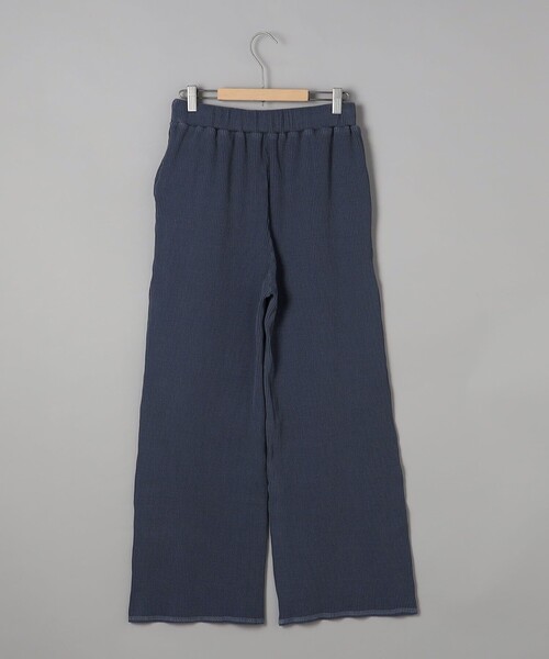 coen（コーエン）の「ピグメントリブイージーワイドパンツ（その他パンツ・レディース・ナチュラル/ロイヤルブルー/ダークグレー/ブラウン・M/L）」の12枚目の写真