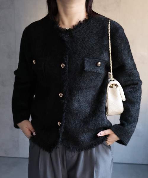 Valentino フリンジノーカラージャケット 2025年最新】VALENTINO ノーカラージャケットの人気アイテム