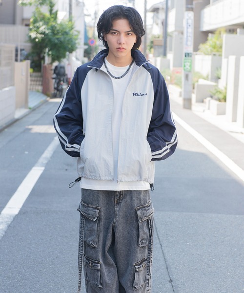 REYN SPOONER 総柄プリント ナイロンジャケット　値下げしました 大きいサイズ メンズ reyn spooner (レインスプーナー) NY