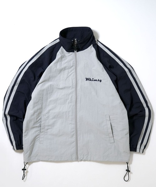 Cloveru 20周年記念 ナイロンジャケット Sサイズ セール】front embroidery raglan sleeves nylon jacket