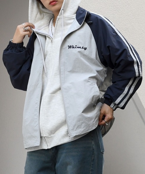 BRIEFING グレー ラグランスリーブジャケット RELAX TAPERED_2】【秋冬】4釦1掛けダブルジャケット/ネイビー