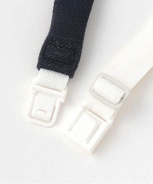 pom ponette junior（ポンポネットジュニア）の「*綾織ウールチェックネクタイ（ネクタイ・キッズ・ダークブルー/ロイヤルブルー・FREE）」の4枚目の写真