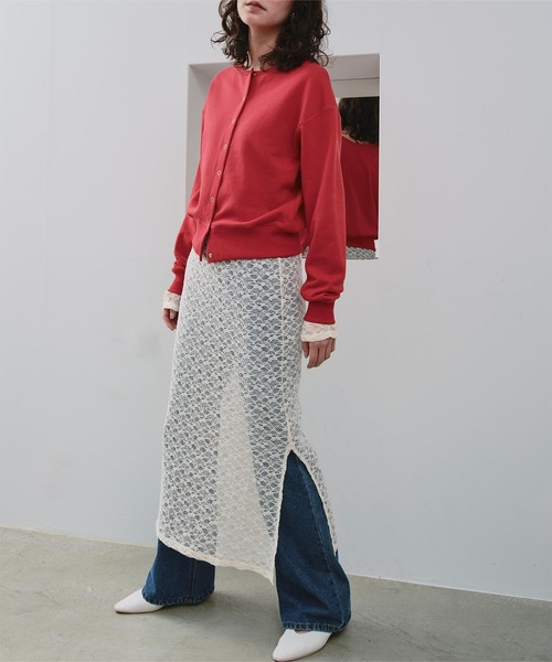 titivate（ティティベイト）の「フラワーレースワンピース（ワンピース・レディース・ブラック/アイボリー/ライトピンク/ブラウン・S/M/L）」の16枚目の写真