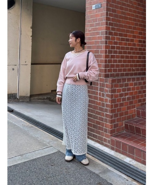 titivate（ティティベイト）の「フラワーレースワンピース（ワンピース・レディース・ブラック/アイボリー/ライトピンク/ブラウン・S/M/L）」の5枚目の写真