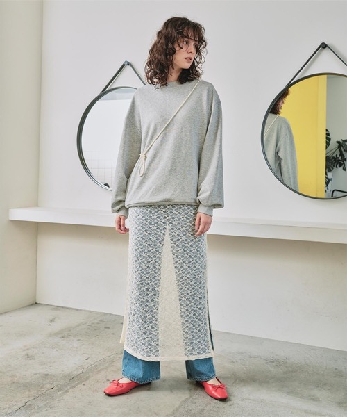 titivate（ティティベイト）の「フラワーレースワンピース（ワンピース・レディース・ブラック/アイボリー/ライトピンク/ブラウン・S/M/L）」の7枚目の写真