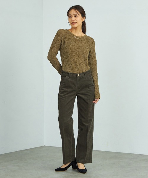 THE SHISHIKUI コーデュロイ ワイドパンツ C17 ラシックワイドパンツ【コーデュロイ】（その他パンツ）｜C17