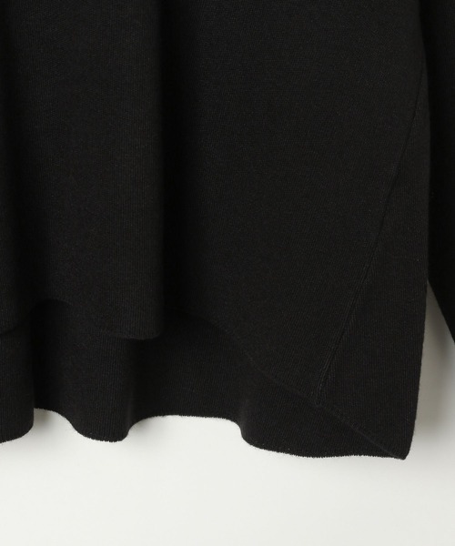 GLOBAL WORK（グローバルワーク）の「メルティニットセットアップ/115403（ワンピース・レディース・チャコール/サックスブルー/ブラック/カーキ・MEDIUM/LARGE）」の11枚目の写真