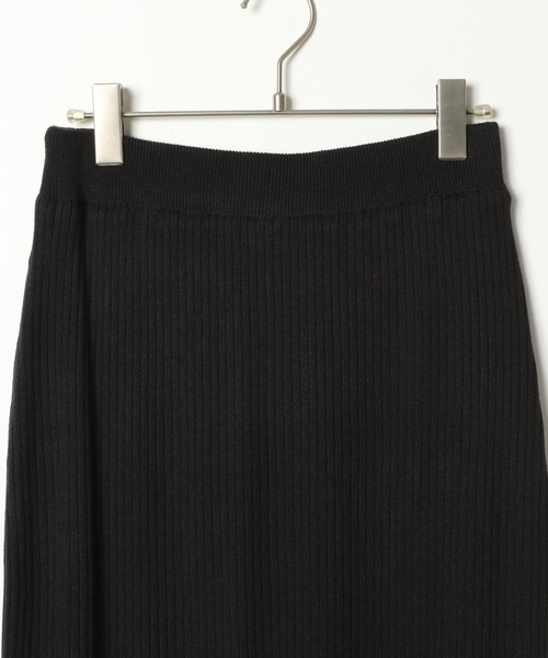 GLOBAL WORK（グローバルワーク）の「メルティニットセットアップ/115403（ワンピース・レディース・チャコール/サックスブルー/ブラック/カーキ・MEDIUM/LARGE）」の15枚目の写真