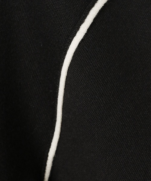 GLOBAL WORK（グローバルワーク）の「メルティニットセットアップ/115403（ワンピース・レディース・チャコール/サックスブルー/ブラック/カーキ・MEDIUM/LARGE）」の17枚目の写真