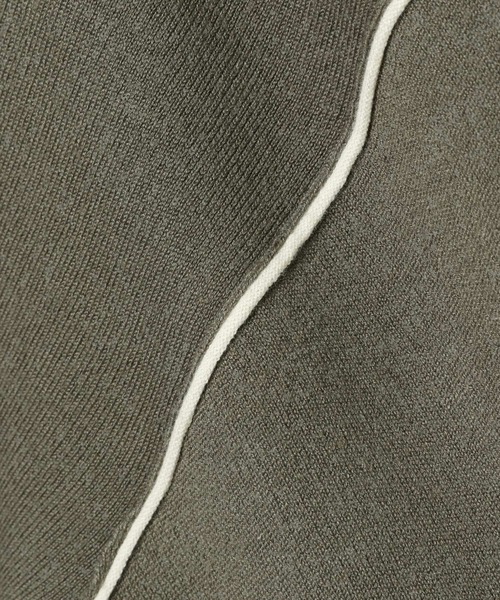 GLOBAL WORK（グローバルワーク）の「メルティニットセットアップ/115403（ワンピース・レディース・チャコール/サックスブルー/ブラック/カーキ・MEDIUM/LARGE）」の21枚目の写真