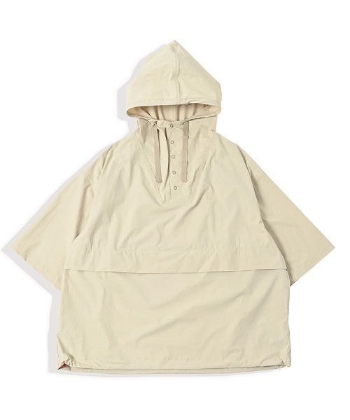 Kelen（ケレン）の「mpa3622-HARING アノラックシャツ フーディー（パーカー・メンズ・ベージュ系その他/ダークオリーブ/ブラック/カーキブラウン・38/40/42）」の3枚目の写真