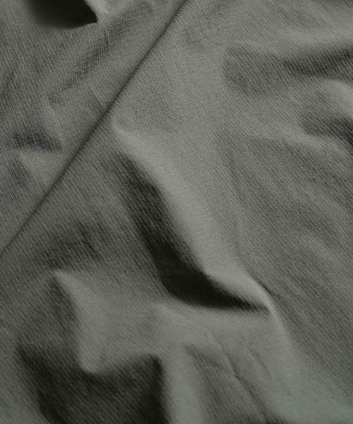 Kelen（ケレン）の「mpa3622-HARING アノラックシャツ フーディー（パーカー・メンズ・ベージュ系その他/ダークオリーブ/ブラック/カーキブラウン・38/40/42）」の18枚目の写真