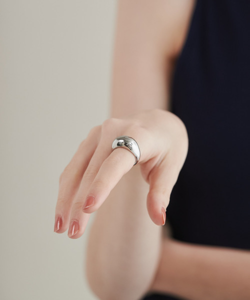 ciite' surgical stainless（シーテサージカルステンレス）の「【 金属アレルギー対応 】 ぷっくりリング  サージカルステンレス（リング・レディース・シルバー/ゴールド/ピンクゴールド・7号/9号/11号/15号/4号/13号）」の13枚目の写真