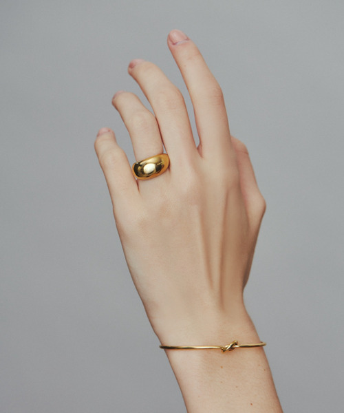 ciite' surgical stainless（シーテサージカルステンレス）の「【 金属アレルギー対応 】 ぷっくりリング  サージカルステンレス（リング・レディース・シルバー/ゴールド/ピンクゴールド・7号/9号/11号/15号/4号/13号）」の16枚目の写真