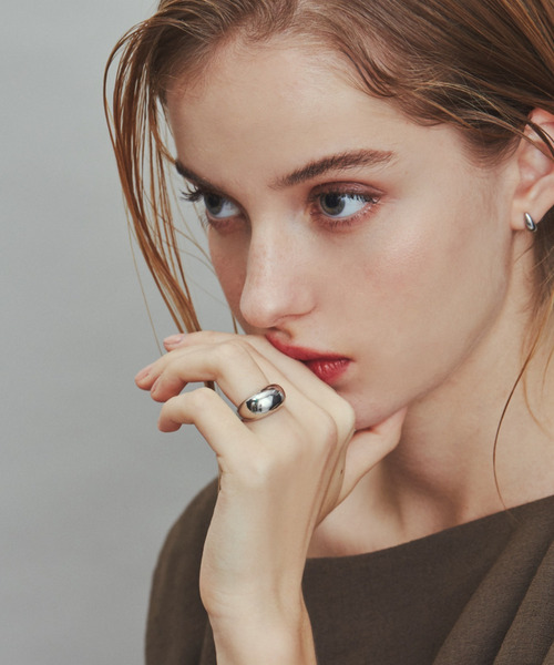 ciite' surgical stainless（シーテサージカルステンレス）の「【 金属アレルギー対応 】 ぷっくりリング  サージカルステンレス（リング・レディース・シルバー/ゴールド/ピンクゴールド・7号/9号/11号/15号/4号/13号）」の17枚目の写真