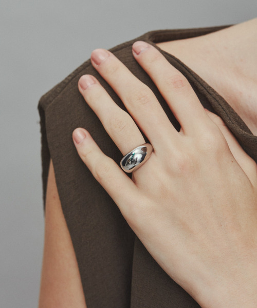 ciite' surgical stainless（シーテサージカルステンレス）の「【 金属アレルギー対応 】 ぷっくりリング  サージカルステンレス（リング・レディース・シルバー/ゴールド/ピンクゴールド・7号/9号/11号/15号/4号/13号）」の18枚目の写真