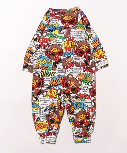 HYSTERICMINI teddy カバーオール HYSTERICMINI teddy カバーオール ヒステリックミニ（HYSTERIC MINI