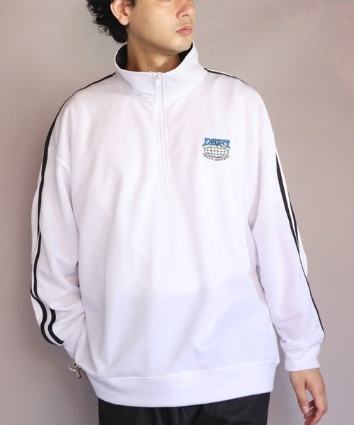 8(eight)(エイト)の「ライン入りハーフジップ(スウェット・メンズ・ホワイト/ネイビー/ブラック・MEDIUM/X-LARGE/LARGE)」の17枚目の写真