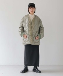 【HER CLOSET】ビッグキルティングジャケット BIG QUILTING JACKET