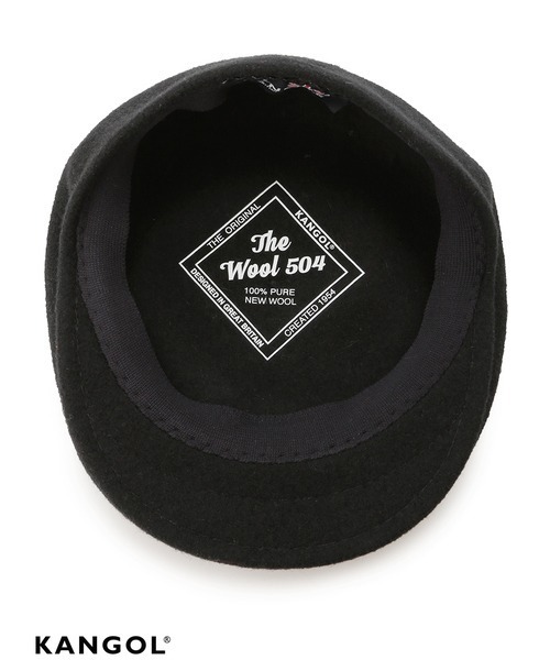 LILY BROWN（リリーブラウン）の「【KANGOL】【LILY BROWN別注カラー】ハンチング　WOOL504（ハンチング/ベレー帽・レディース・ブラック・FREE）」の8枚目の写真