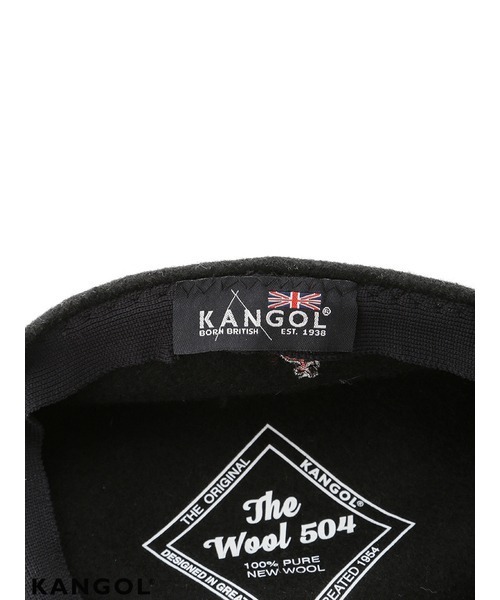 LILY BROWN（リリーブラウン）の「【KANGOL】【LILY BROWN別注カラー】ハンチング　WOOL504（ハンチング/ベレー帽・レディース・ブラック・FREE）」の9枚目の写真