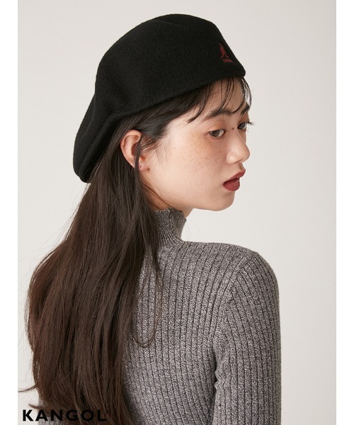 LILY BROWN（リリーブラウン）の「【KANGOL】【LILY BROWN別注カラー】ハンチング　WOOL504（ハンチング/ベレー帽・レディース・ブラック・FREE）」の12枚目の写真