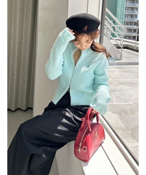 LILY BROWN（リリーブラウン）の「【KANGOL】【LILY BROWN別注カラー】ハンチング　WOOL504（ハンチング/ベレー帽・レディース・ブラック・FREE）」の13枚目の写真