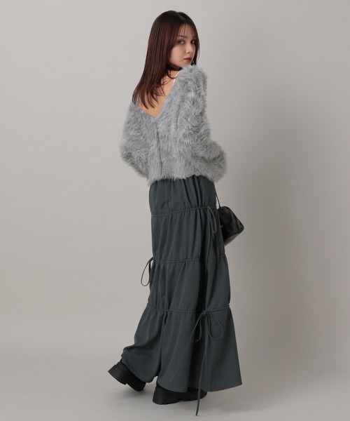 【美品✨】Deuxieme Classe ふわふわシャギープルオーバー　ブラック 美品✨】Deuxieme Classe ふわふわシャギープルオーバー ブラック