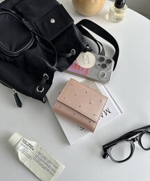 DISCOAT | スタッズ三つ折りウォレット(財布)