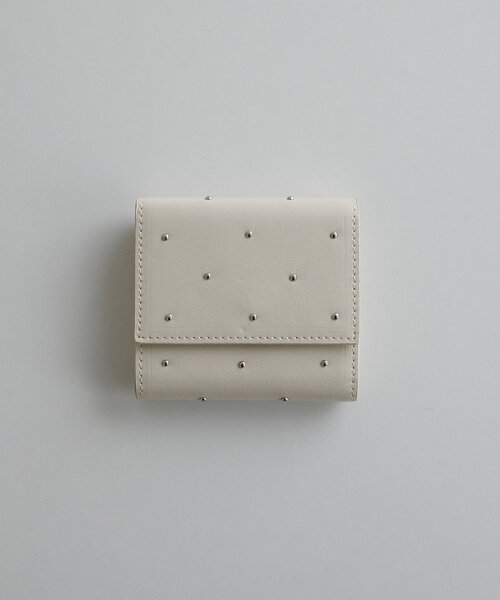 DISCOAT（ディスコート）の「スタッズ三つ折りウォレット（財布・レディース・シルバー/ピンク/ブラック/アイボリー・FREE）」の22枚目の写真