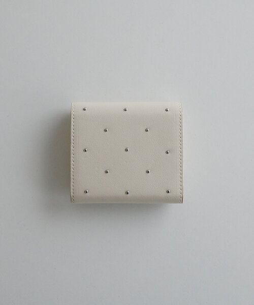 DISCOAT（ディスコート）の「スタッズ三つ折りウォレット（財布・レディース・シルバー/ピンク/ブラック/アイボリー・FREE）」の11枚目の写真