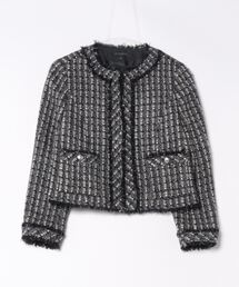 LAUTREAMONT DE CLASSE（ロートレアモンデュクラス）の「ツィードジャケット（ノーカラージャケット）」