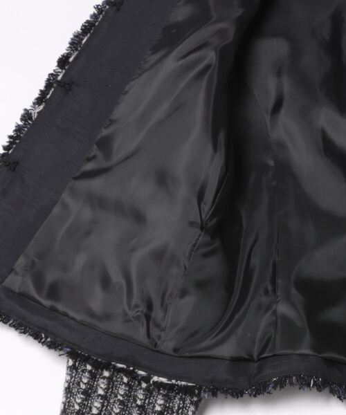 ツィードジャケット（ノーカラージャケット）｜LAUTREAMONT DE CLASSE（ロートレアモンデュクラス）