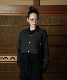 WITH OR WITHOUT（ウィズオアウィズアウト）の「Cropped Silk Shirt/クロップドシルクシャツ（シャツ/ブラウス・レディース）」