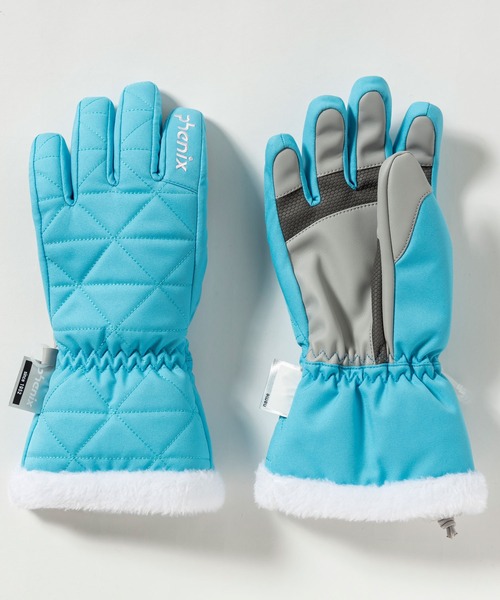 phenix(フェニックス)Diamond Quilted Junior Gloves ダイヤモンドキルトジュニアグローブ/キッズ/子供用 スノーグローブ/スキーウェア/手袋/5本指（手袋）｜phenix（フェニックス）