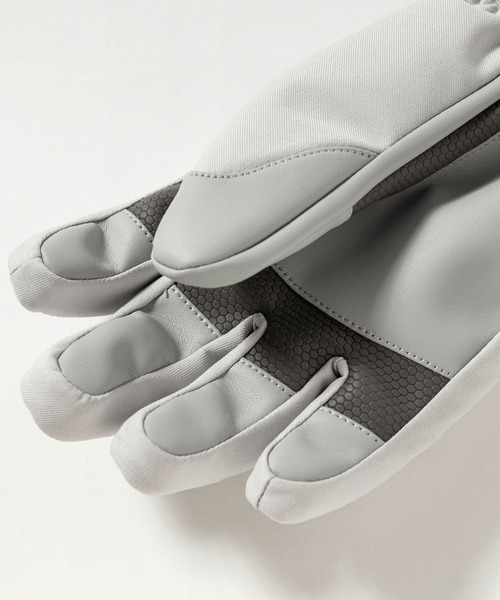 phenix（フェニックス）の「phenix(フェニックス)Diamond Quilted Junior Gloves ダイヤモンドキルトジュニアグローブ/キッズ/子供用 スノーグローブ/スキーウェア/手袋/5本指（手袋・キッズ・グレー/ネイビー/ライトピンク/アクア・L/M/S）」の6枚目の写真