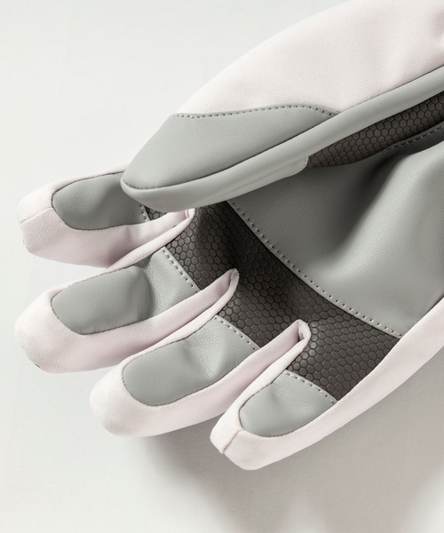 phenix（フェニックス）の「phenix(フェニックス)Diamond Quilted Junior Gloves ダイヤモンドキルトジュニアグローブ/キッズ/子供用 スノーグローブ/スキーウェア/手袋/5本指（手袋・キッズ・グレー/ネイビー/ライトピンク/アクア・L/M/S）」の8枚目の写真