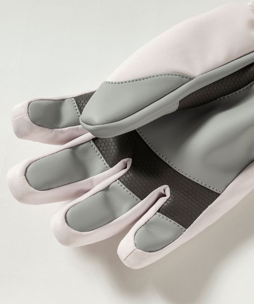 phenix（フェニックス）の「phenix(フェニックス)Diamond Quilted Junior Gloves ダイヤモンドキルトジュニアグローブ/キッズ/子供用 スノーグローブ/スキーウェア/手袋/5本指（手袋・キッズ・グレー/ネイビー/ライトピンク/アクア・L/M/S）」の12枚目の写真